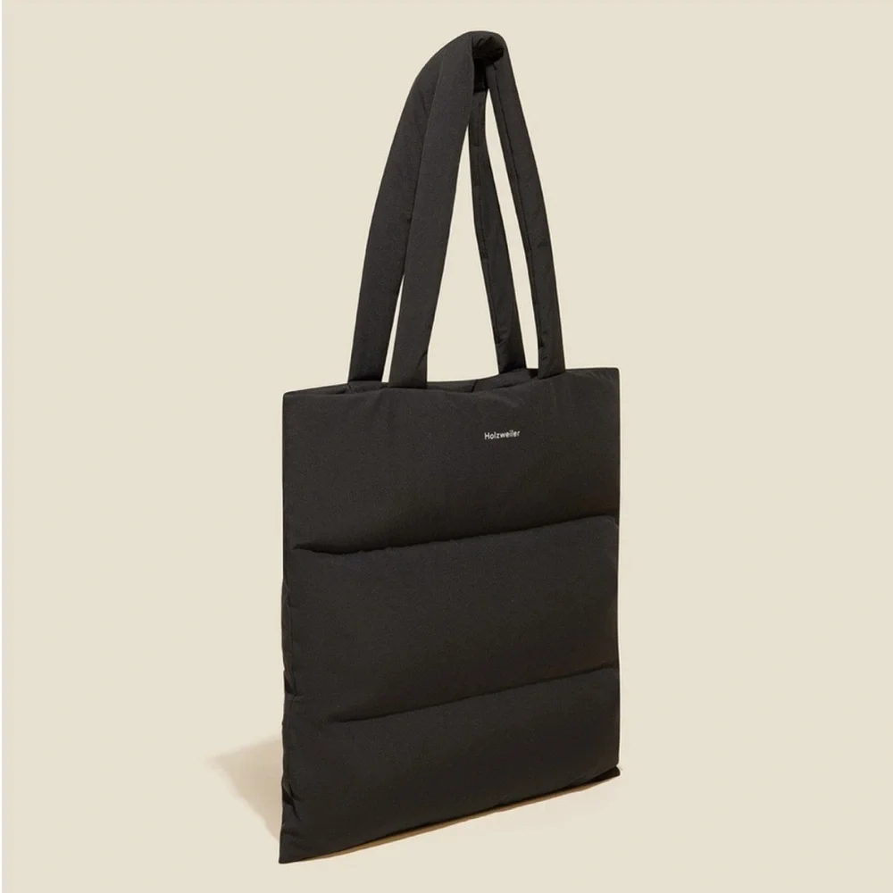 HOLZWEILER Ulriken Black Tote Bag - Picture 2 of 8